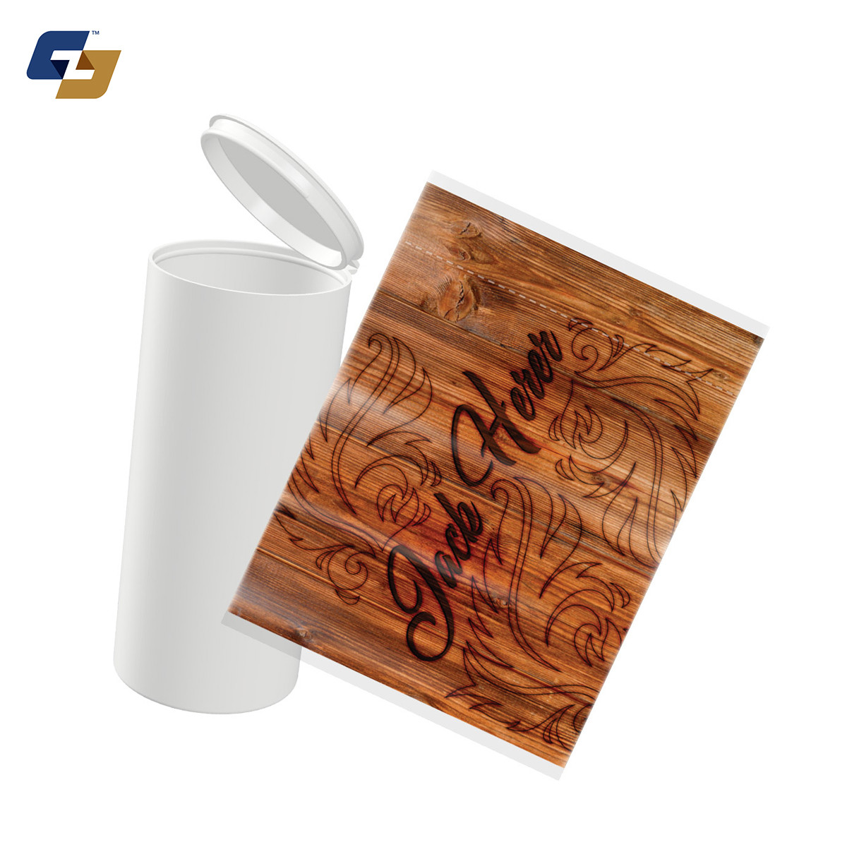 Jack Herer Strain Sleeve Labels & Pre Roll Tubes | Free Shipping