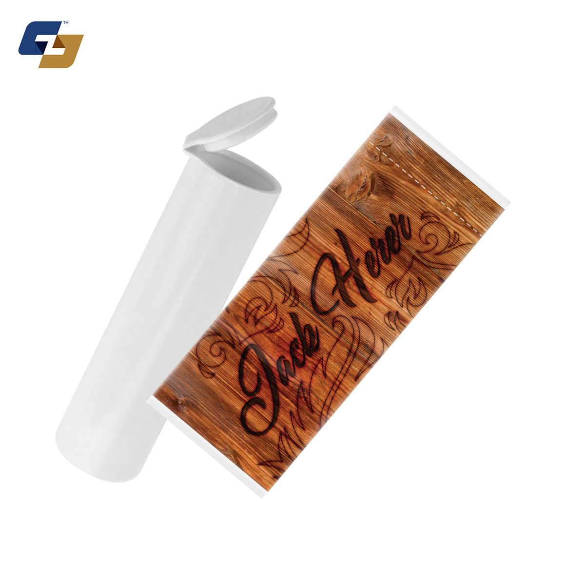 Jack Herer Strain Sleeve Labels & Pre Roll Tubes | Free Shipping