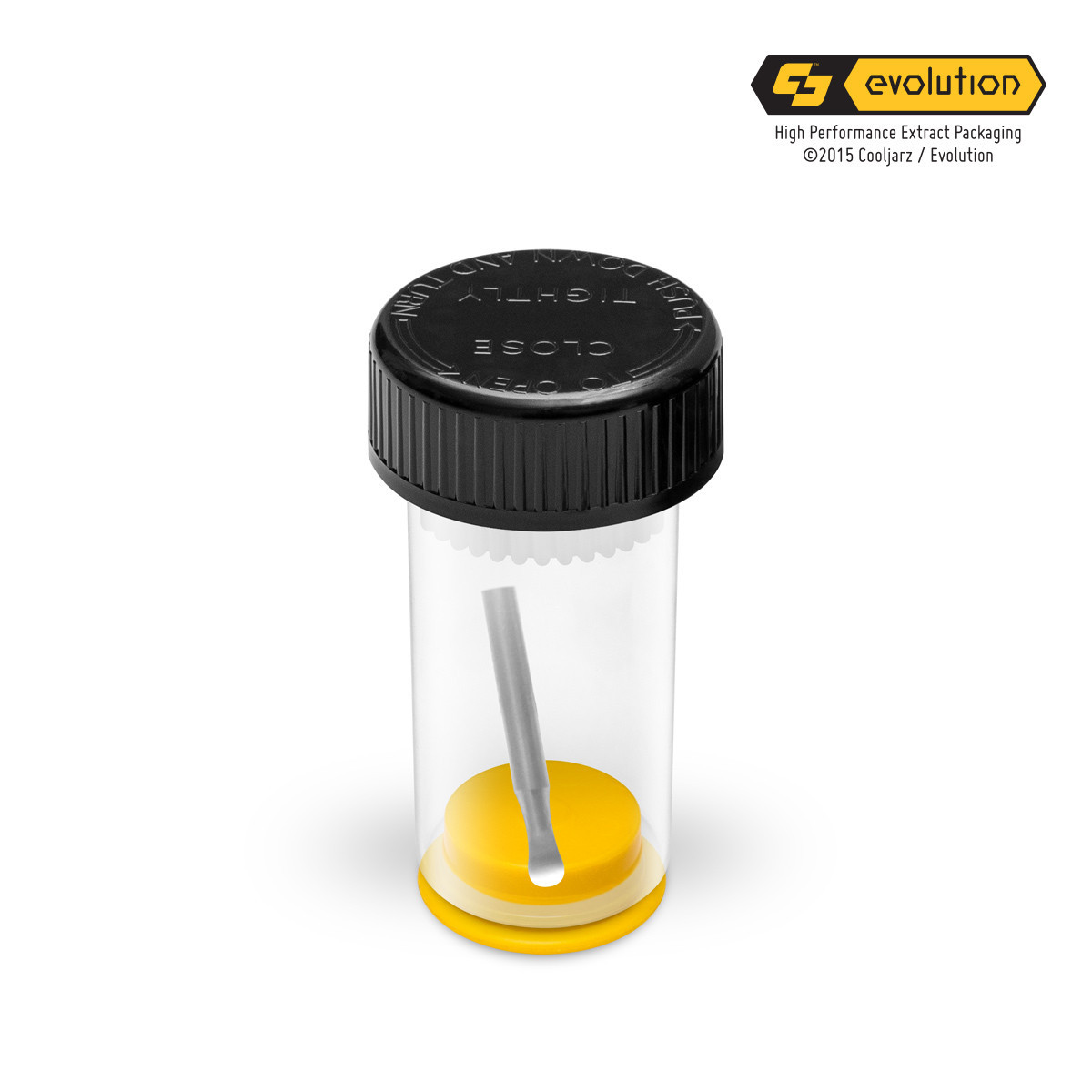 3ml Child Resistant Silicone-Lined Extract Container - MOQ 250,000