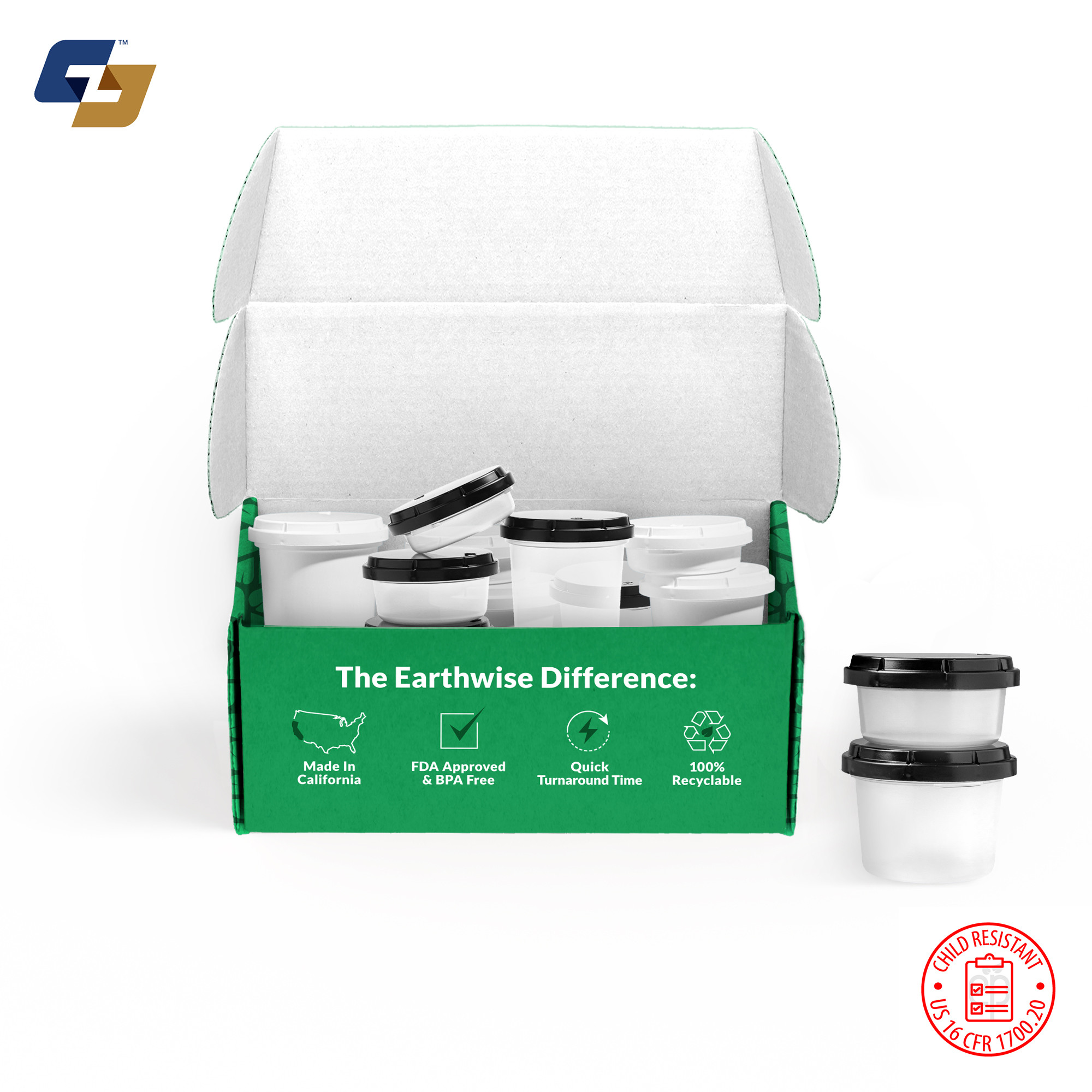 Sample Pack - Large Child Resistant Containers