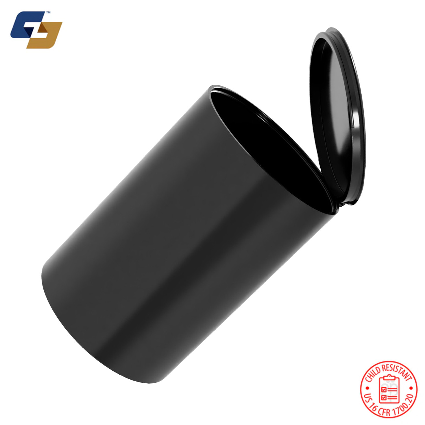 30 Dram (7 gram) Child Resistant Pop Top Bottles - 330 Qty.