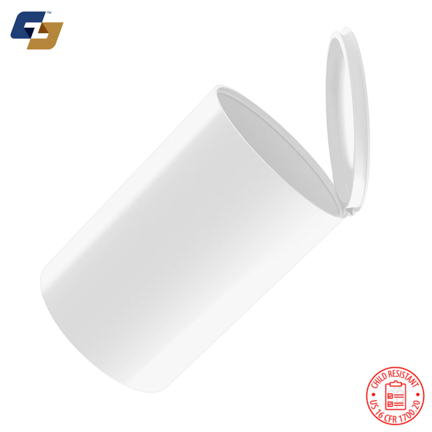 30 Dram (7 gram) Child Resistant Pop Top Bottles - 330 Qty.