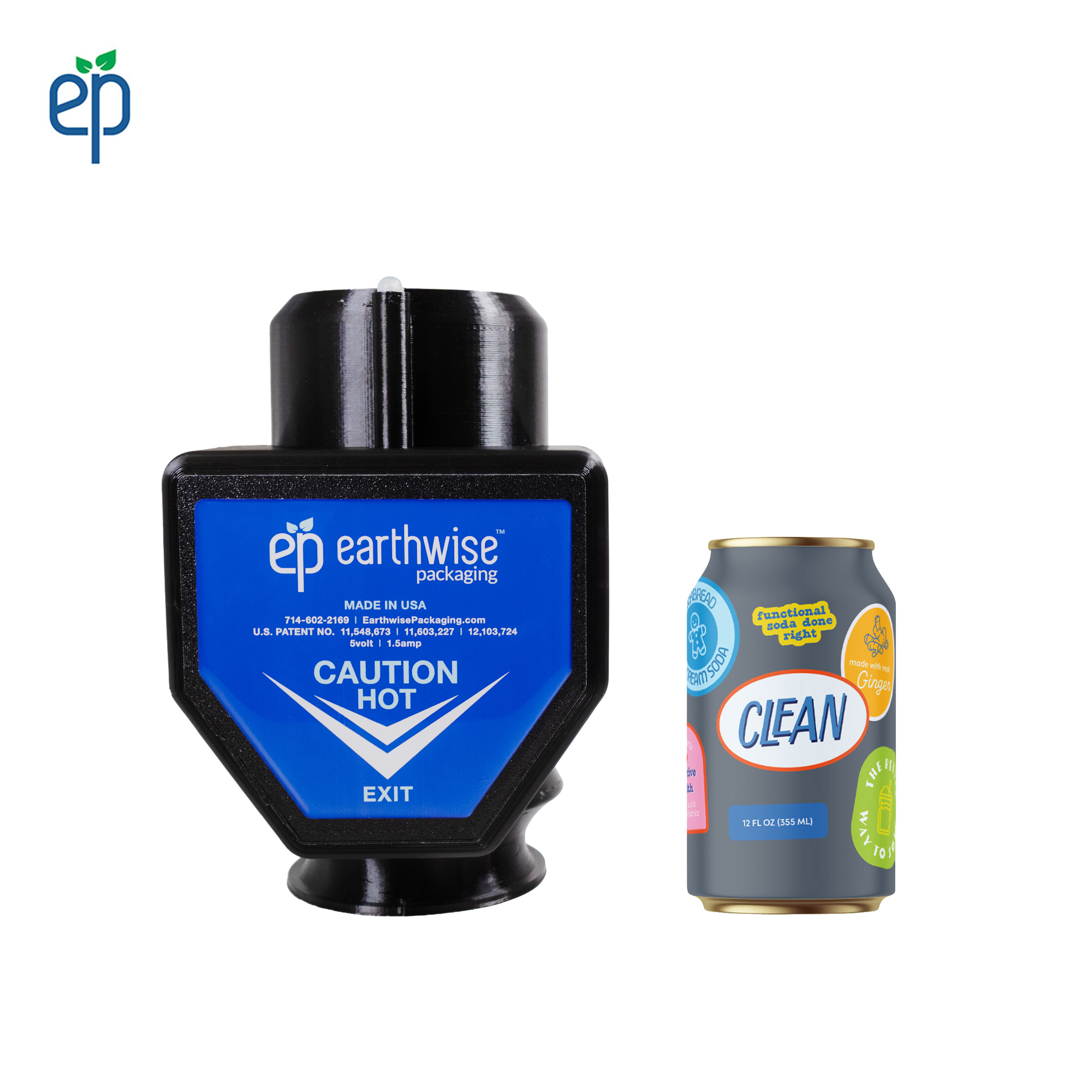 SST Steam Head V2 – Beverage Cans | for Craft Beers, Regulated or Energy Drinks, and Sodas