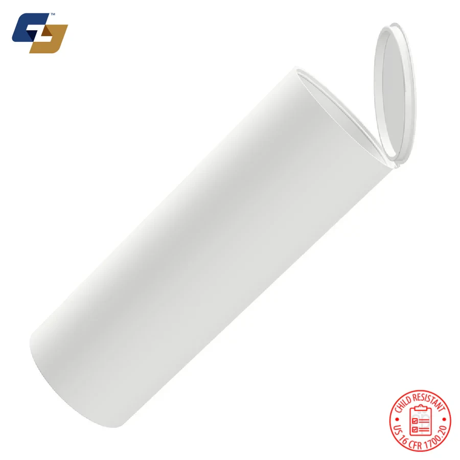 60 Dram (14 gram) Child Resistant Pop Top Bottles - 180 Qty.