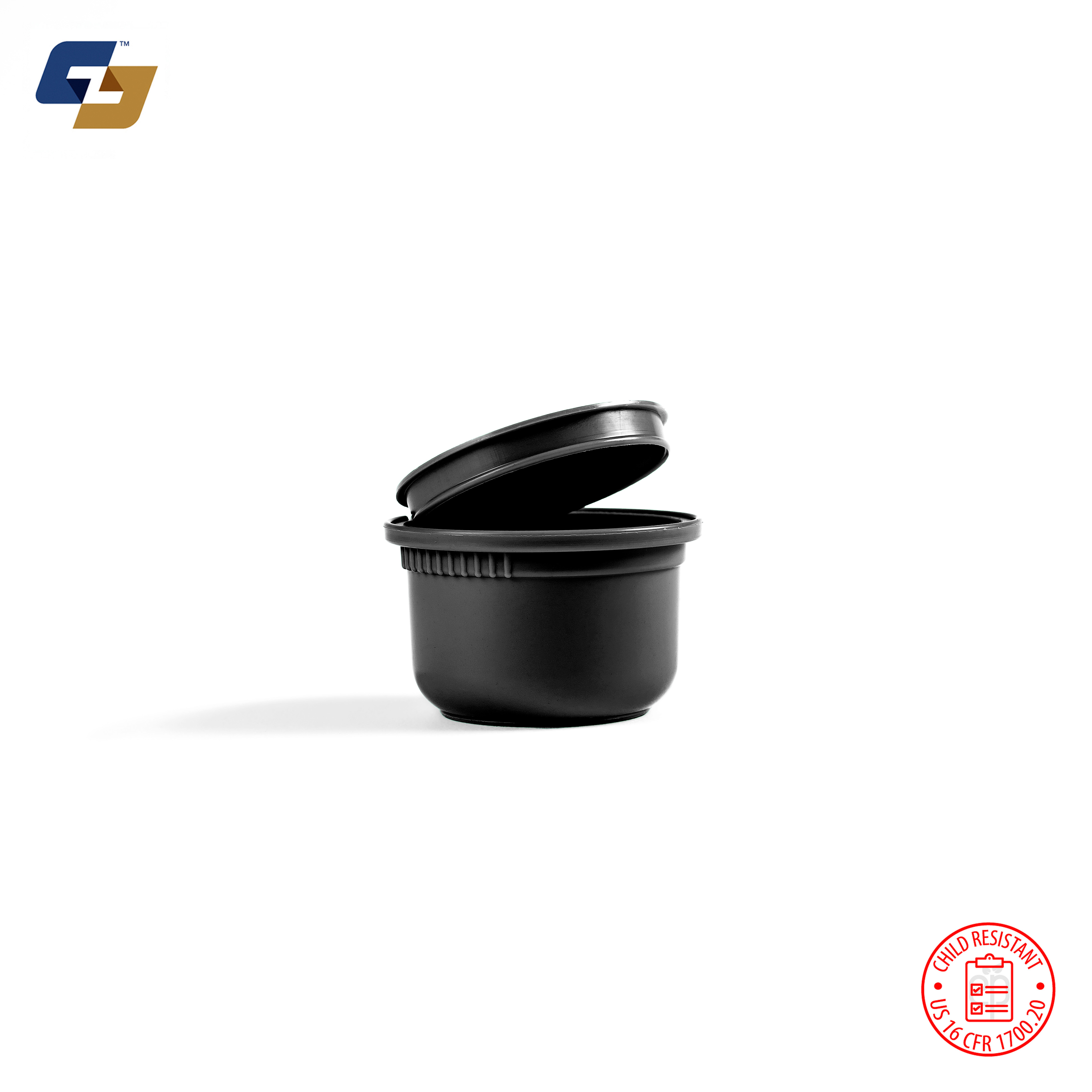 11 Dram (1.5 gram) Child Resistant Pop Top Bottles - 500 Qty.