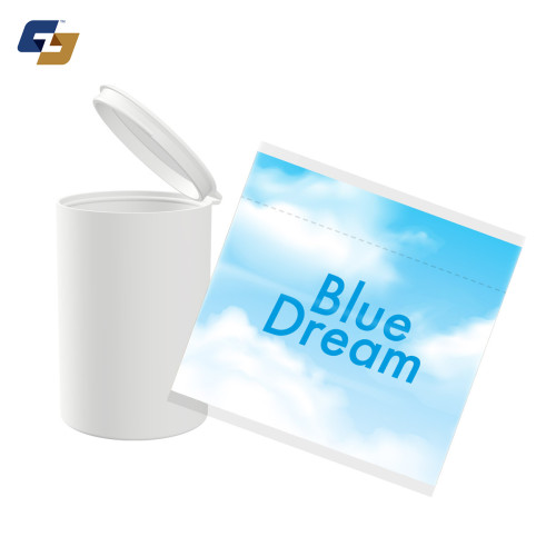 Blue Dream Strain Sleeve Labels & Pre Roll Tubes | Free Shipping