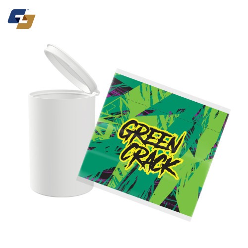 Green Crack Strain Sleeve Labels and Pre Roll Tubes | Free Shipping