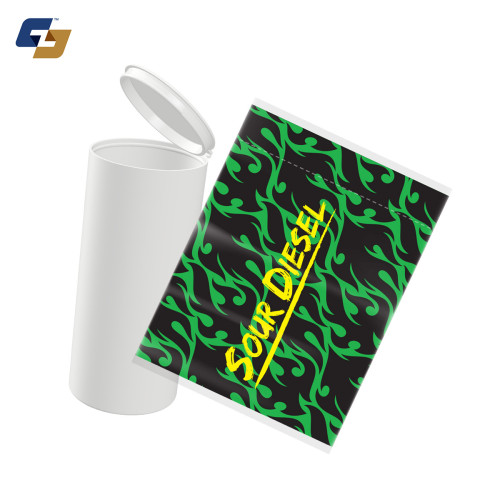 Sour Diesel Strain Sleeve Labels & Pre Roll Tubes | Free Shipping