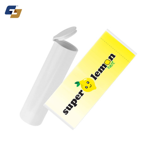 Super Lemon Haze Strain Labels and Pre Roll Tubes | Free Shipping