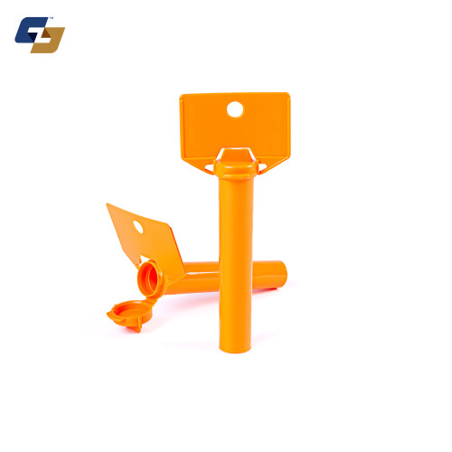 92mm Hinged Lid Hydration Drink Powder Tube with Hang-Tab - 1500 Quantity