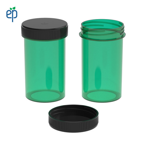 19 Dram Screw Top Vials with Cap - 2500 Qty.