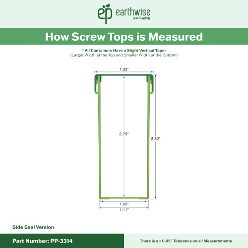 11 Dram Herbal Blend Vials - 2500 Qty.