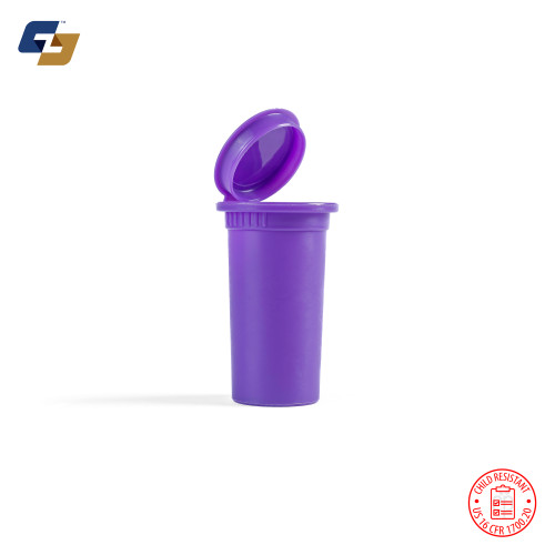 13 Dram Child Resistant Pop Top Bottles - 600 Qty.