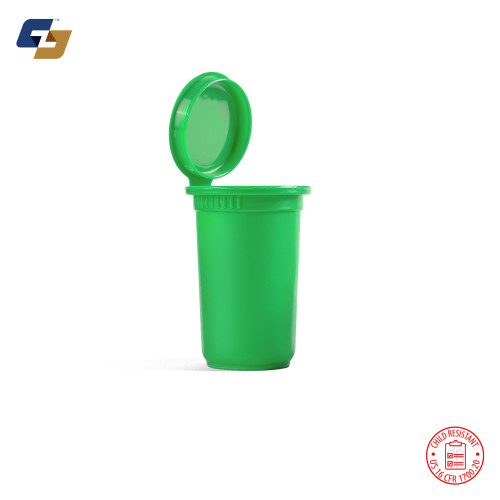 19 Dram Child Resistant Pop Top Bottles - 450 Quantity
